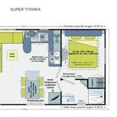 MOBILE HOME 4 people - Standard 30m² - 2 bedrooms