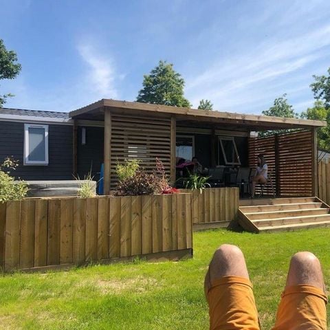 MOBILHOME 6 personnes - Premium 43 m² + spa privatif