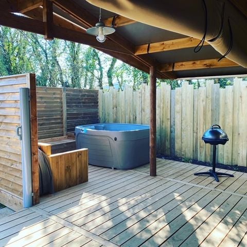 Safaritent 5 personen - Lodge Cotton Premium - 2 kamers + privé spa