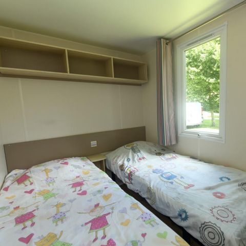 CASA MOBILE 6 persone - Casa mobile Soléo 33m², 3 camere da letto (2011) 6/8 persone - persone aggiuntive possibili con supplemento, contattare il campeggio