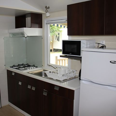 MOBILHOME 6 personas -  mobil home de 3 dormitorios CONFORT 32m2 (2008-2011) 6 plazas