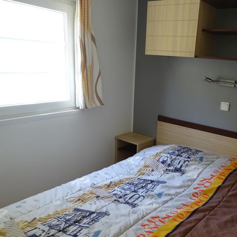 Stacaravan 4 personen - Stacaravan Nautil huis met airconditioning - 37 m² - 2 slaapkamers + dressing (2014) 4 pers