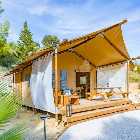 TENDA IN TELA E LEGNO 4 persone - Tenda Lodge 2bed. 20m2 (2025)