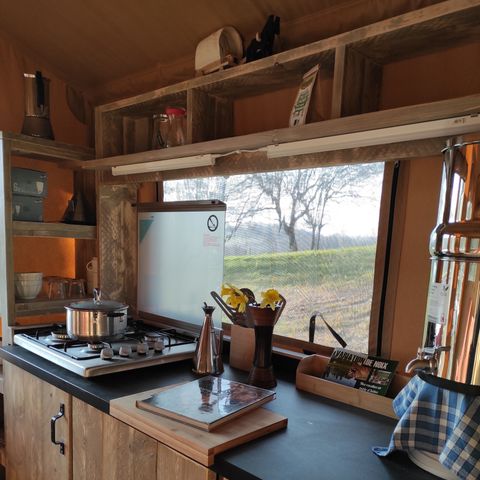 TENDA IN TELA E LEGNO 4 persone - Tenda Lodge 2bed. 20m2 (2025)