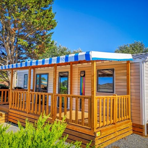 MOBILHOME 6 personas - Mobil Home 2 hab 4/6 pers Terraza semicubierta TV