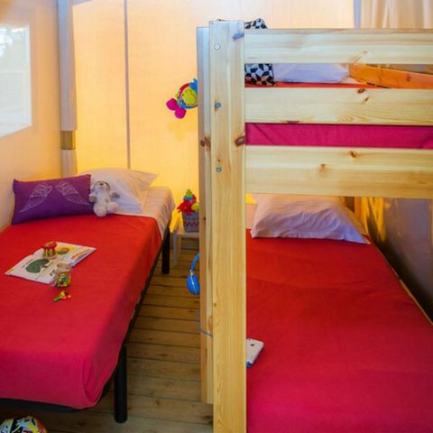 BUNGALOW TOILÉ 5 personnes -  Junior 2 chambres 20m²