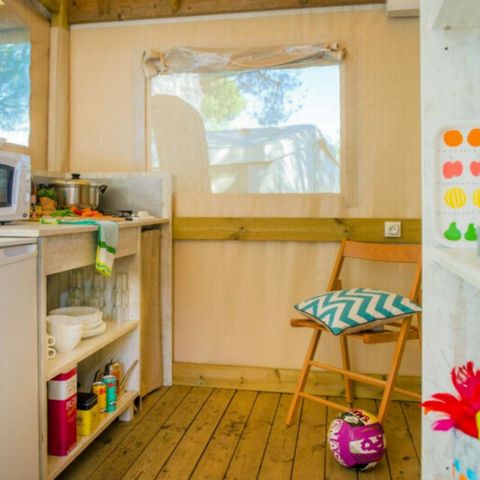BUNGALOW TOILÉ 5 personnes -  Junior 2 chambres 20m²