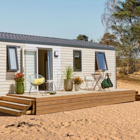 Stacaravan 8 personen - Loisir+ voor - 3 slaapkamers - 34 m²