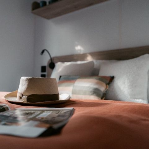 Mobilheim 4 personen - „Cocoon“ für - 2 Schlafzimmer - 23 m²