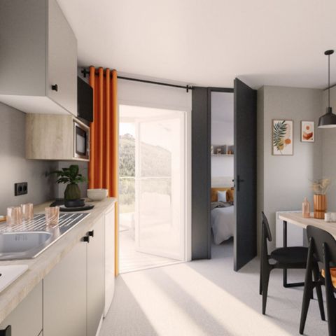 Mobilheim 5 personen - „Évasion“ für - 2 Schlafzimmer - 23 m²