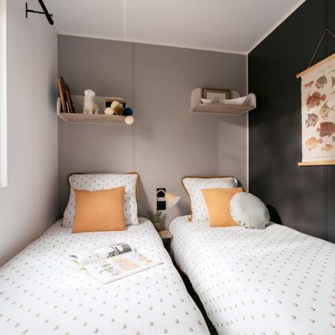 Mobilheim 4 personen - „Cocoon“ für - 2 Schlafzimmer - 23 m²
