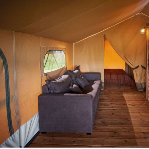Lodge 7 persons - Évasion canvas sleeps 7 - 2 bedrooms - 34m²
