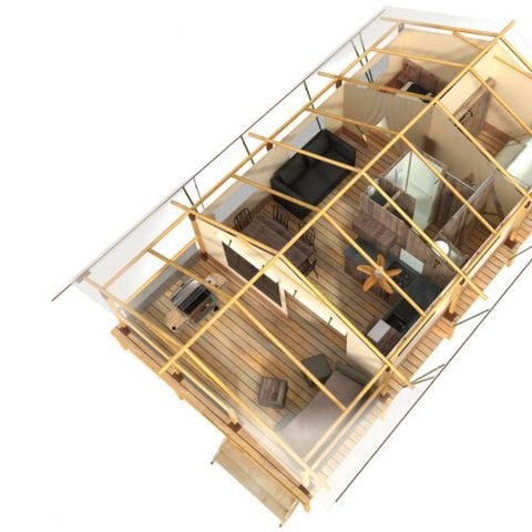 LODGE 7 personnes - Evasion 2 chambres 34m²