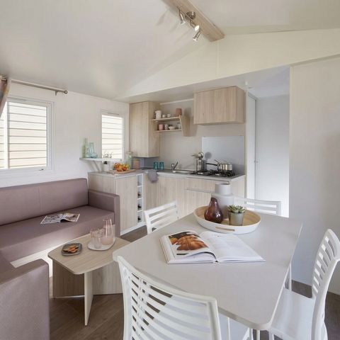 MOBILHOME 6 personas - OCIO - 3 habitaciones - TV