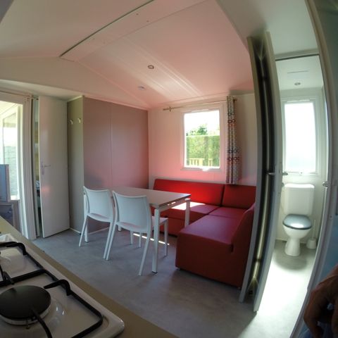 MOBILE HOME 6 people - Ophéa - 2 bedrooms and semi-covered terrace
