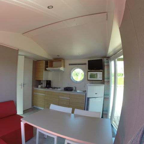 MOBILHOME 6 personas - 2 dormitorios + terraza