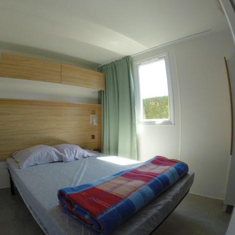 Stacaravan 6 personen - 2 slaapkamers + terras