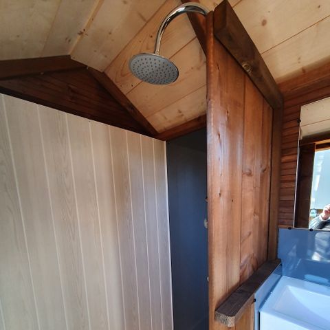 TENDA IN TELA E LEGNO 4 persone - Tenda ecolodge standard 20m² - 2 camere da letto - terrazza coperta