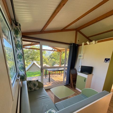 Chalet 4 Personen - Chalet Standard 28m² - 2 Zimmer - überdachte Terrasse