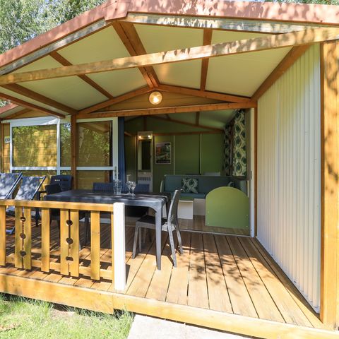 Chalet 4 persons - Chalet Standard 28m² - 2 bedrooms - covered terrace