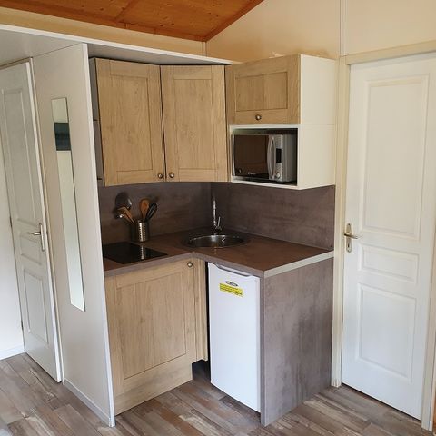 Chalet 4 persons - Chalet Tradition Standard 28m² - 2 bedrooms - covered terrace