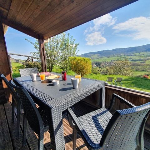 CHALET 4 personnes - Chalet Tradition Standard 28m² - 2 chambres - terrasse couverte