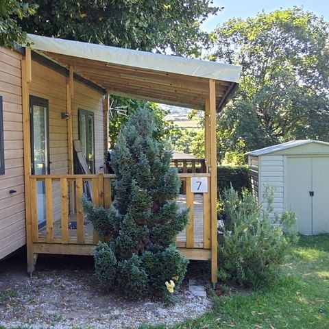 MOBILE HOME 4 people - Premium 33m² - 2 bedrooms - covered terrace