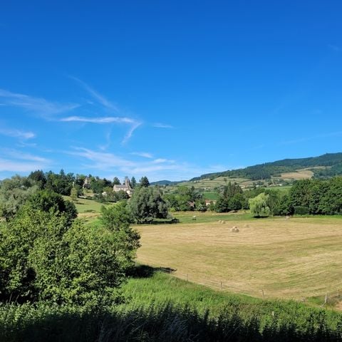 MOBILHOME 6 personnes - Mobil-home Premium 35m² - 3 chambres - Vue château - terrasse couverte - Climatiseur