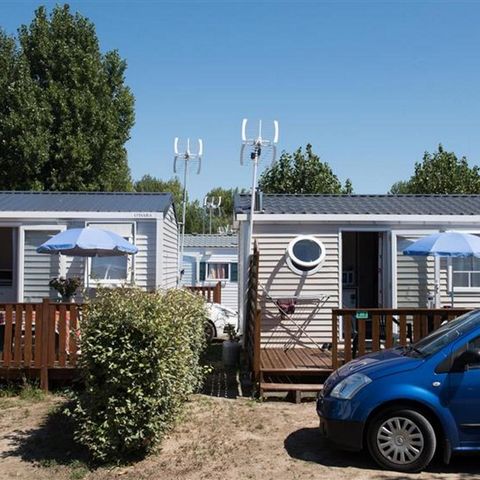 Mobile home 2 persons - Comfort mobile home 16 m² - 1 bedroom 2 pers