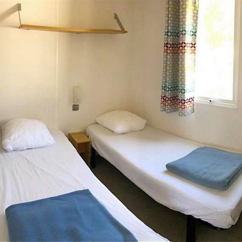 Stacaravan 6 personen - 4/6 slaapplaatsen