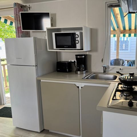 MOBILHOME 8 personas - Mobil-home confort 30 m² - 3 habitaciones 6/8 pers