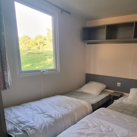 Stacaravan 4 personen - 2 slaapkamers