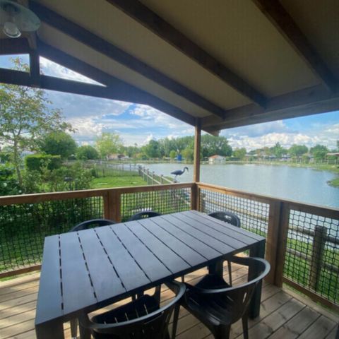 Mobile home 5 persons - LODGE FISHING AREA 2BED 34M2