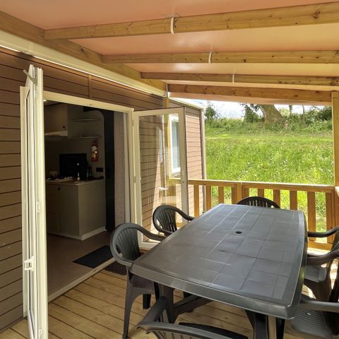 Stacaravan 6 personen - 3 slaapkamers