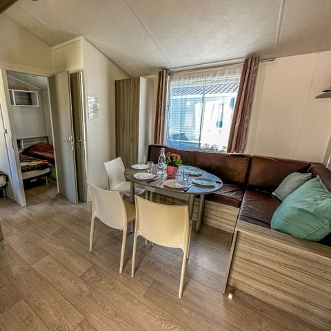 Stacaravan 6 personen - Bermuda stacaravan met 3 slaapkamers en terras