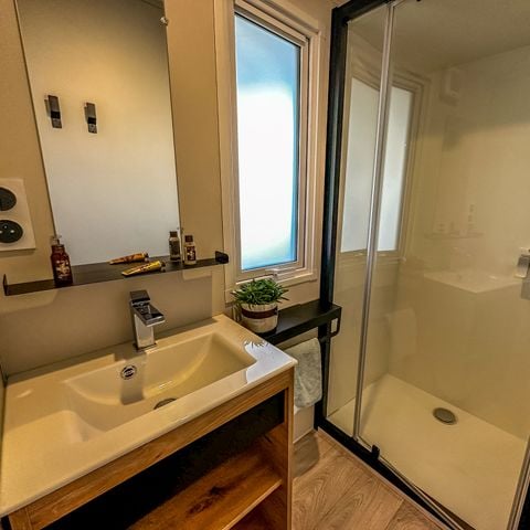 MOBILHOME 4 personnes -  Modulo 2 chambres avec terrasse
