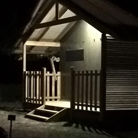 TENDA IN TELA E LEGNO 4 persone - Lodge cambodgia 2 camere