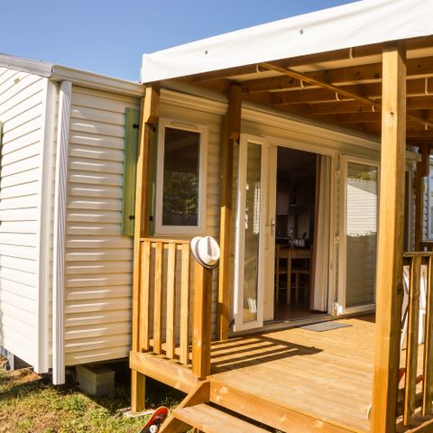 BUNGALOW 6 personnes - Elegance 3 chambres avec terrasse
