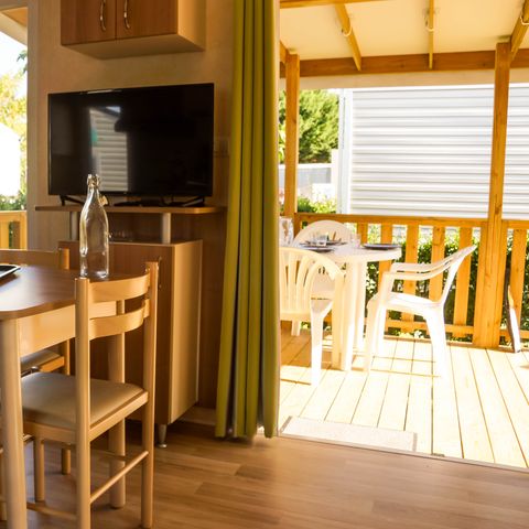 BUNGALOW 6 personnes - Elegance 3 chambres avec terrasse