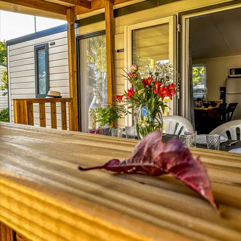 Mobilheim 5 Personen - Toskana 2 Zimmer mit Terrasse