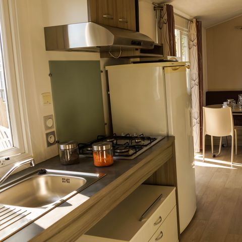 Mobilheim 4 personen - Mobilheim Andaro mit 2 Schlafzimmern, barrierefrei, für 1–4 Personen