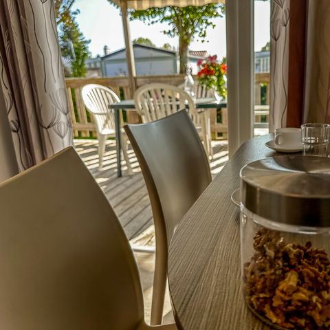 Mobilheim 4 personen - Mobilheim Andaro mit 2 Schlafzimmern, barrierefrei, für 1–4 Personen