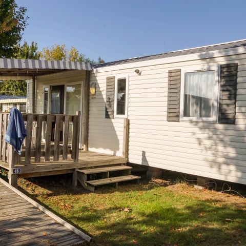 Mobilheim 4 personen - Mobilheim Andaro mit 2 Schlafzimmern, barrierefrei, für 1–4 Personen