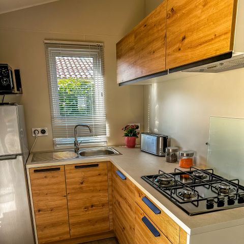 Mobilheim 4 personen - Mobilheim BAHIA mit 2 Schlafzimmern und Terrasse für 1–4 Personen