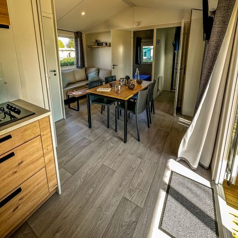 Mobilheim 4 personen - Mobilheim BAHIA mit 2 Schlafzimmern und Terrasse für 1–4 Personen