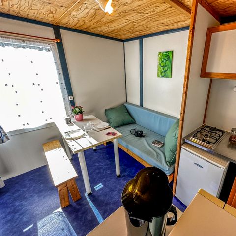 Chalet 2 Personen - Chalet Evasion mit 1 Schlafzimmer und integrierter Terrasse für 1–2 Personen