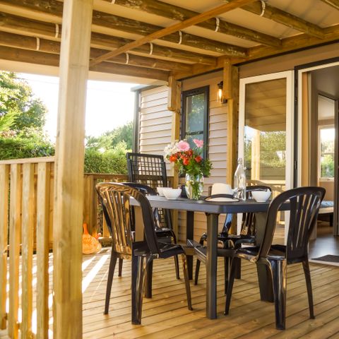 Mobilheim 4 personen - Mobilheim O HARA 804, 2 Schlafzimmer, mit Terrasse, für 1–4 Personen