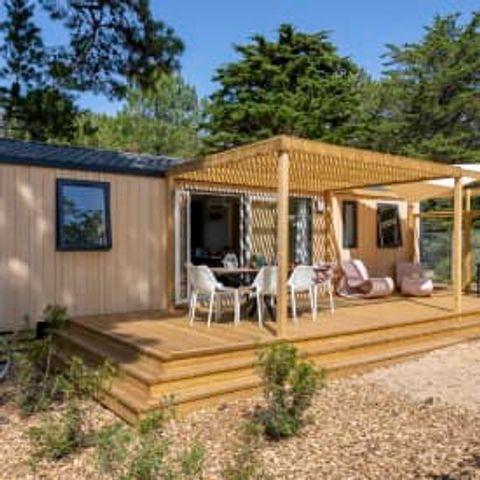 Mobilheim 6 Personen - Cottage Pêcheries 6p 3ch 2SDB PREMIUM