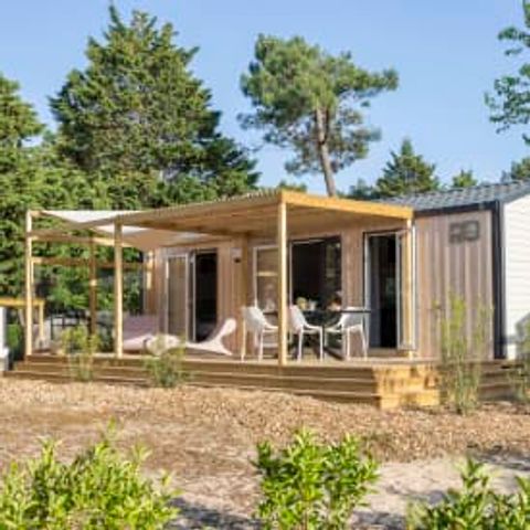 Mobilheim 4 Personen - Cottage Pêcheries 4p 2ch 2SDB PREMIUM