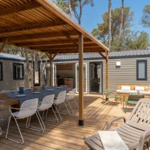 Stacaravan 10 personen - Cottage VRIENDEN 10p 5ch ****